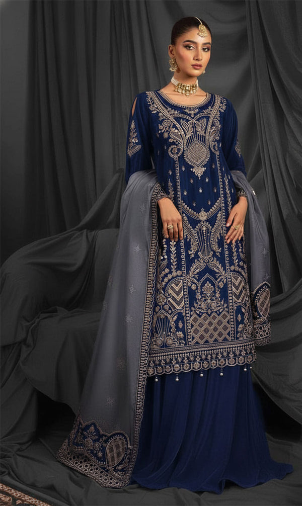 LNF-118 BLUE LUXURY VALVET