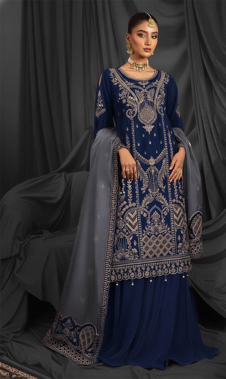 LNF-118 BLUE LUXURY VALVET