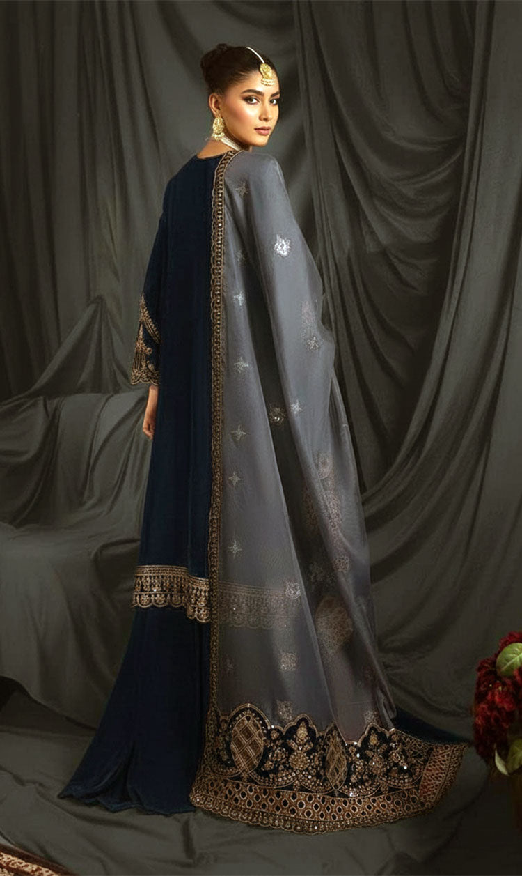 LNF-118 BLUE LUXURY VALVET