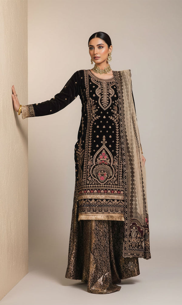 LNF-119 DEEP BROWN LUXURY VALVET