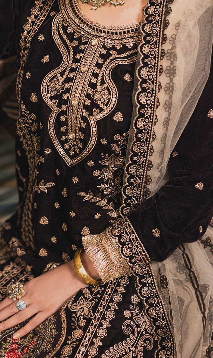 LNF-119 DEEP BROWN LUXURY VALVET