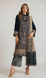 LNF-120 BLUE LUXURY VALVET