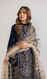 LNF-120 BLUE LUXURY VALVET