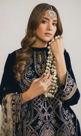 LNF-120 BLUE LUXURY VALVET