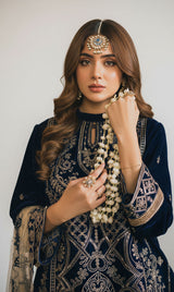 LNF-120 BLUE LUXURY VALVET