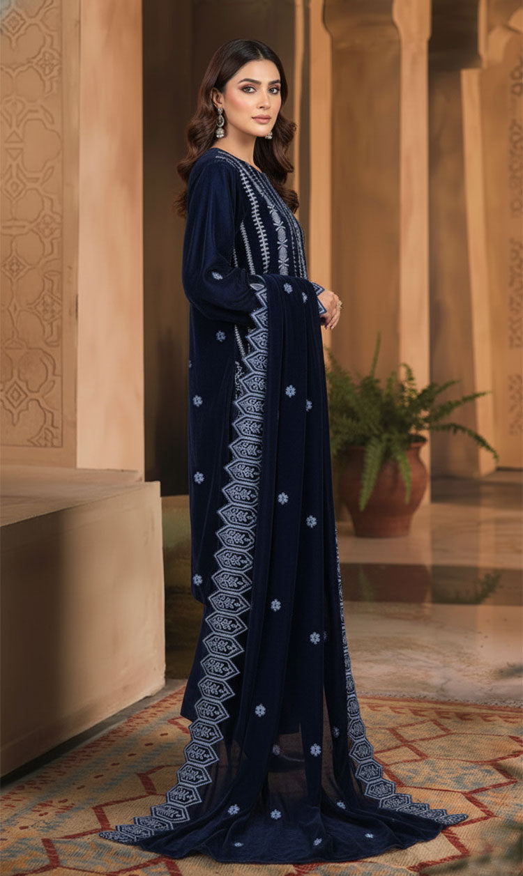 LNF-106 BLUE LUXURY VALVET