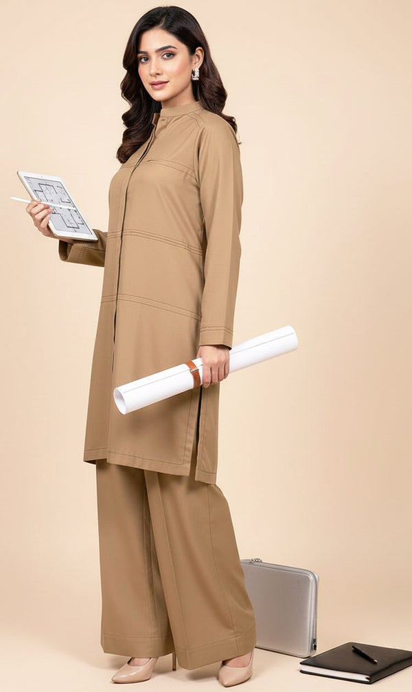 LNF-125 HAZELNUT RTW SHIRT & TROUSER