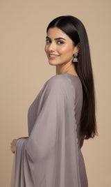 LNF-126 TEA PINK RTW EMBROIDERED SILK