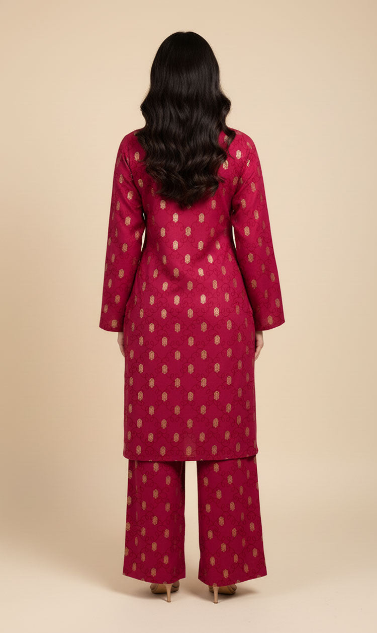 2 PCS LNF 163 SHIMMER PINK UNSTITCHED