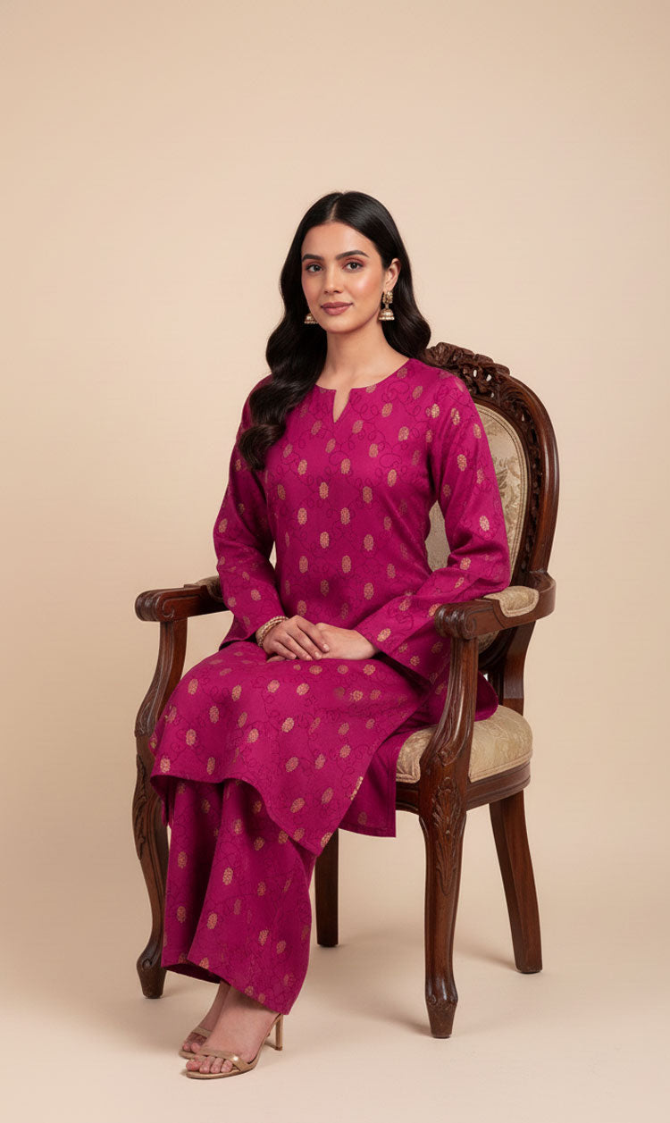 2 PCS LNF 163 SHIMMER PINK UNSTITCHED