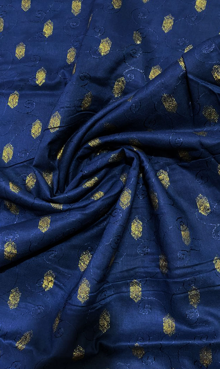 2 PCS LNF 164 SHIMMER BLUE UNSTITCHED