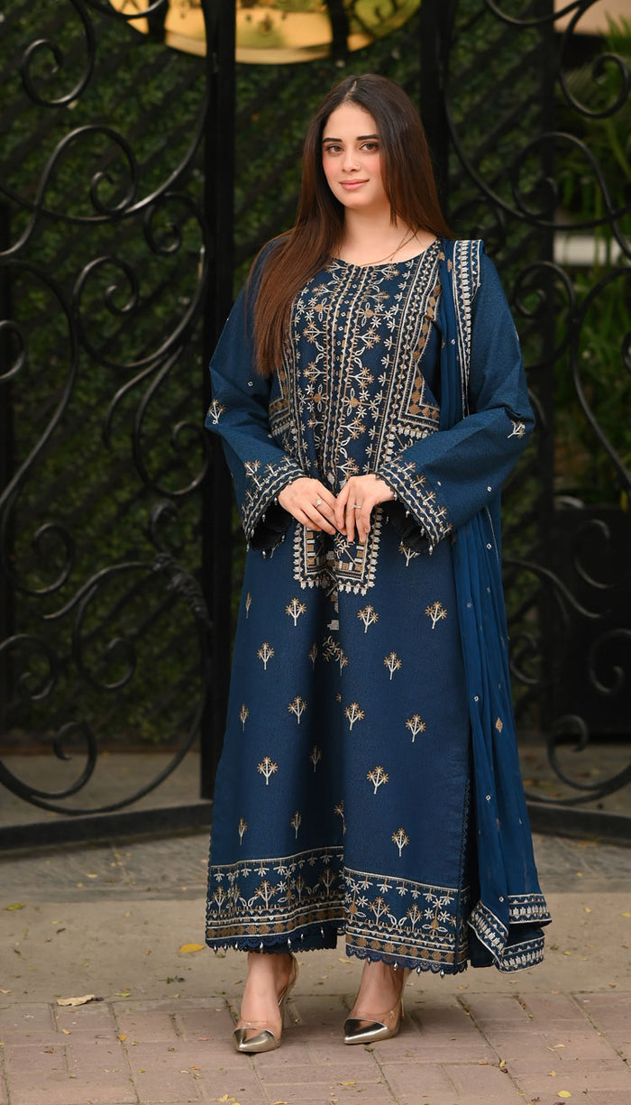 新品 GNU URUSHI CRAFT × T-DESIGN MAB LNF 167 TEAL BLUE – Libaas By Umair Nawaz