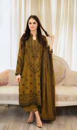 LNF-22 MEHNDI 3 Piece