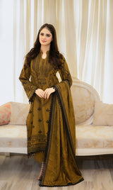 LNF-22 MEHNDI 3 Piece