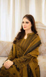 LNF-22 MEHNDI 3 Piece