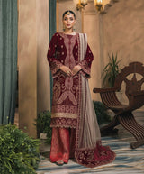 LNF-84 MAROON LUXURY VALVET