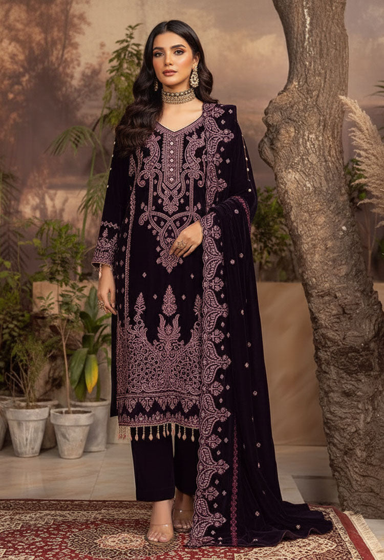 LNF-91 MAJANTA LUXURY VALVET