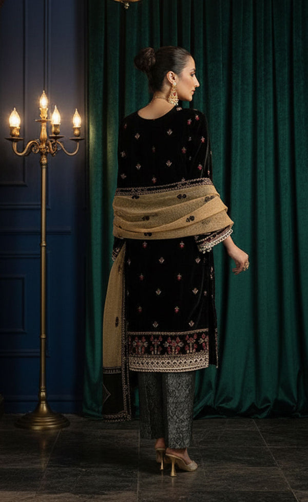 LNF-92 BLACK LUXURY VALVET