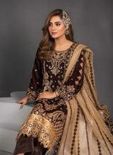 LNF-93 BROWN LUXURY VALVET