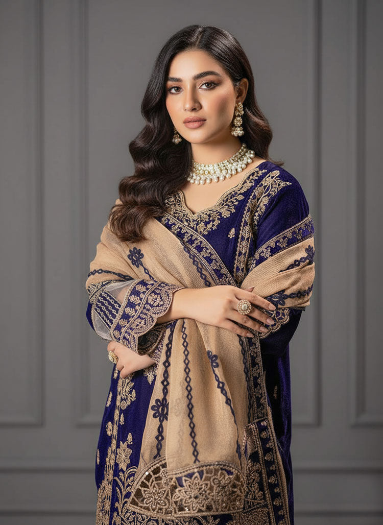 LNF-94 BLUE LUXURY VALVET