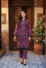 LNF-P039 MAJANTA RTW 2 PCS SHIRT & TROUSER