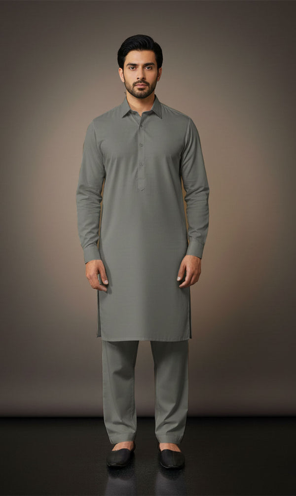 MNF 003 GREY MEN,S UNSTITCHED BLENDED FABRIC