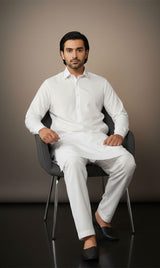 MNF 008 SOLITARY STAR MEN,S UNSTITCHED BLENDED FABRIC