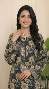 LNF-P41 BLACK RTW 2 PCS SHIRT & TROUSER