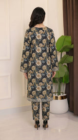 LNF-P41 BLACK RTW 2 PCS SHIRT & TROUSER