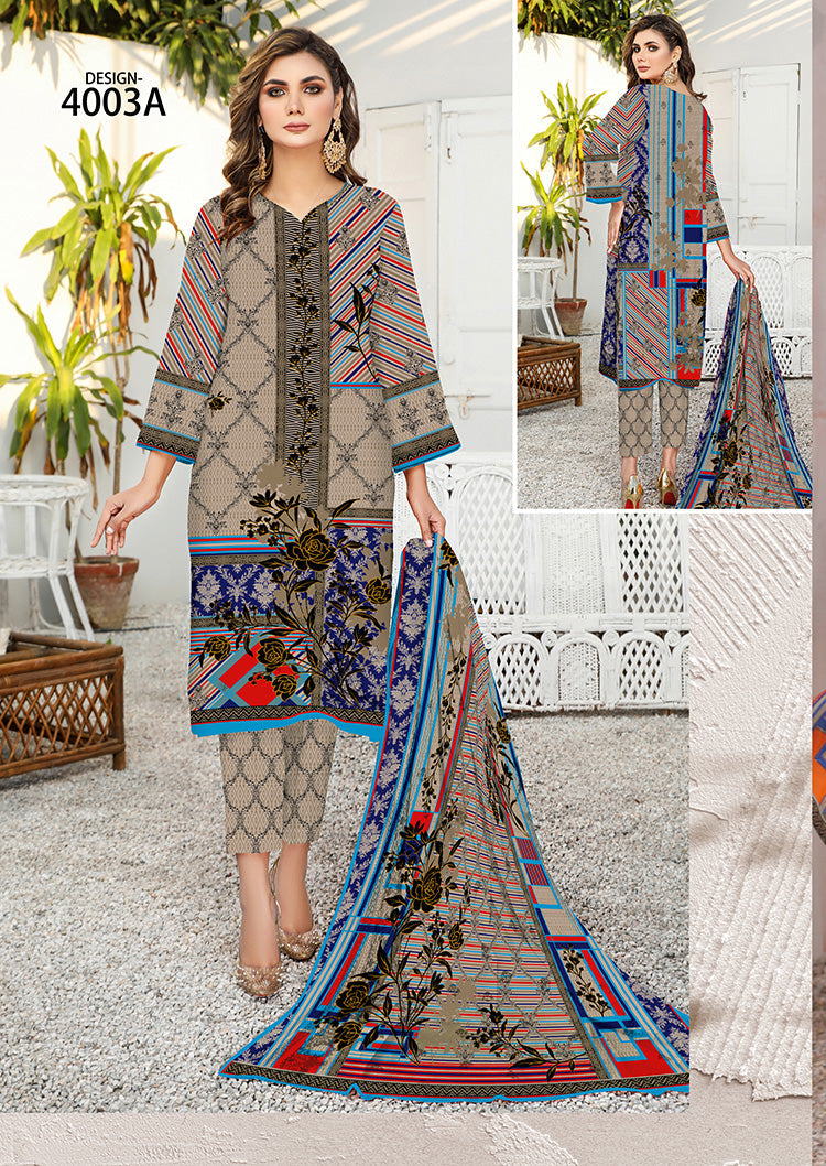 shahin Star Classic Lawn vol1 4003-A-2022