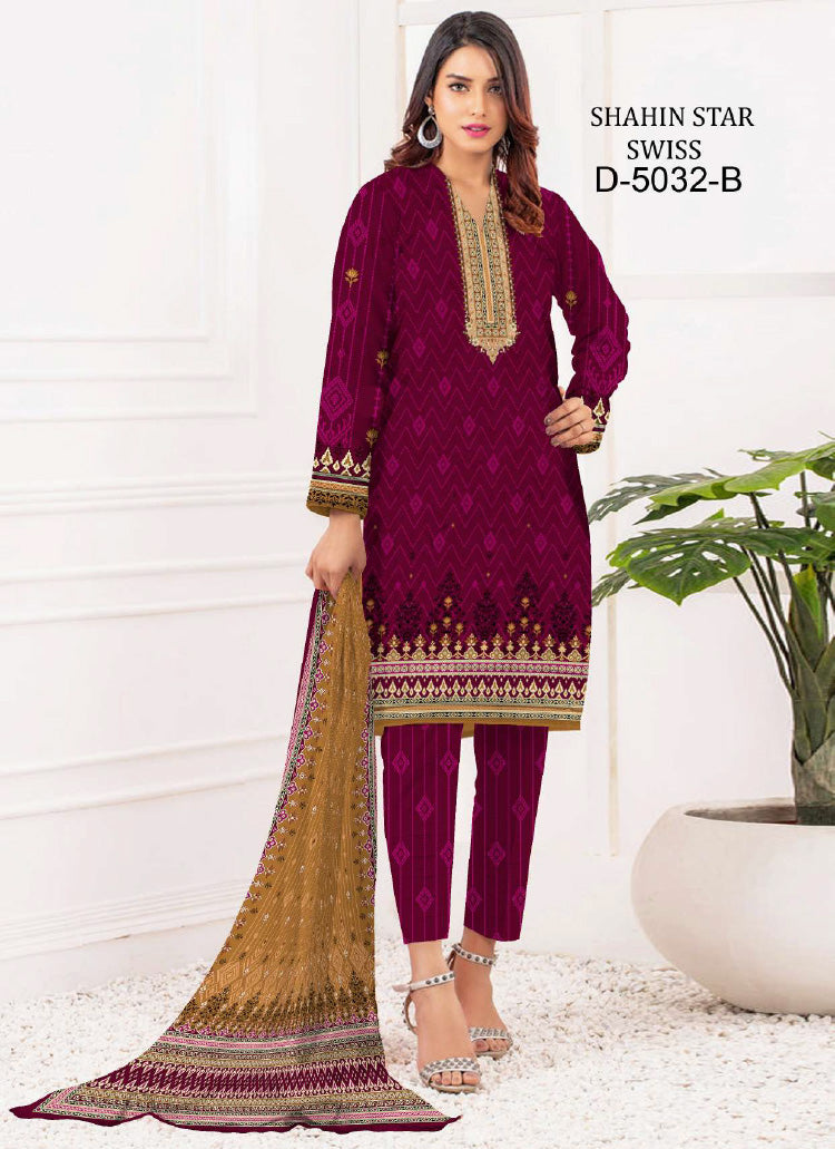Shahin Swiss Lawn-503223-b-Vol2